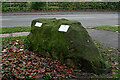 Bishopswood village name stone in Staffordshire