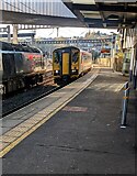 ST3088 : 153914 arriving at platform 4, Newport station by Jaggery