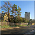 Orwell: church tower and stinkpipe