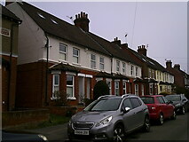 SU8649 : Terraced houses in Park Road by Basher Eyre