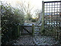 Gate on a footpath, Ashby Folville