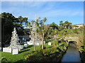 SZ0890 : Christmas time in Bournemouth Lower Gardens by Malc McDonald