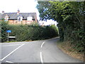 South end of Narrow Lane, Denstone