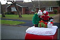 Christmas post-box topper, Linden Road, Aldeburgh