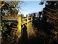 Footpath entrance leading to St Andrew