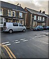 Stone semis, Waunfawr Road, Crosskeys