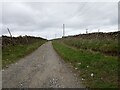 Nidderdale, track from Scar House reservoir to Middlesmoor