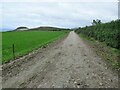 Footpath leading north from Eisteddfa