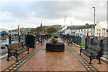 NX1898 : Plaza at Girvan Harbour by Billy McCrorie