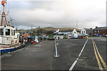 NX1898 : Quayside, Girvan Harbour by Billy McCrorie