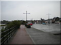 Footpath alongside Whitesands, Dumfries (1)