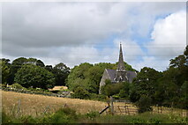 SH5371 : Church in the landscape by Bill Harrison