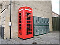 Luggage lockers by the Tourist Information Centre