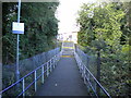 Footpath to Williamwood railway station