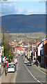 Denbigh - View NE along Vale St (Stryd-y-Dyffryn)