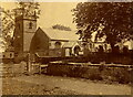 SJ4570 : St Peter's Church at Plemstall, around 1900 by Law Family Archive