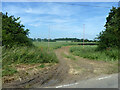 Field entrance off Cammas Lane