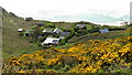 Houses on coastal slope SE of Freathy, Cornwall