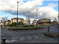 Roundabout at 5-way road junction, Hatcham, New Cross