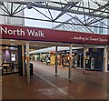 North Walk name sign, Cwmbran