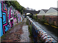 Grand Union Canal looking towards Great Barr Street railway bridge