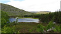 Loch Gynack from start of path up Creag Bheag