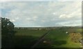 View up the River Colne, from a train crossing Seven Arches