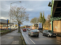 SP2965 : Cars, Emscote Road, Warwick by Robin Stott