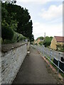 Wall and railings, Willoughby Road, Morcott