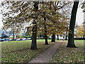 Looking north in Clarendon Square, Leamington 