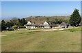 Club house at the Cleeve Hill Golf Club