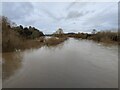 High water levels on the River Severn