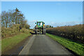 Tractor heading for Eastridge Farm
