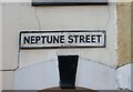 Neptune Street sign