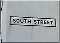 South Street sign