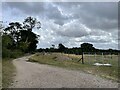 Farm track near Lower Greenfield Farm