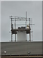 SO8754 : Worcestershire Royal Hospital - chimney maintenance by Chris Allen