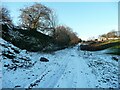 Footpath 7/3 on a quarry track, Hipperholme