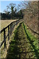 Footpath west from Medstead Green