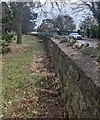 Chepstow Cemetery perimeter wall