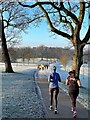 Runners on Graves parkrun