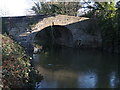 The footbridge over the Weston Cut