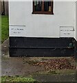 Two church foundation stones, Catsash Road, Langstone