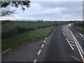 Old Milestone by the A390 crossroads, west of Grampound