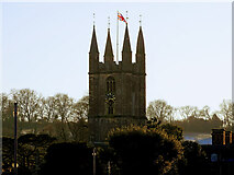 SU1868 : St Peter's Church tower, Marlborough by Brian Robert Marshall