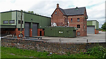 SJ9922 : The Mill at Great Haywood in Staffordshire by Roger  D Kidd