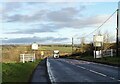 A68 running north from Castleside