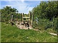 A new stile on the Wales Coast Path