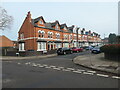 Houses on the north side of Willows Crescent