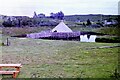 L7349 : Replica crannog at Connemara Heritage & History Centre, County Galway, 1994 by Nigel Thompson
